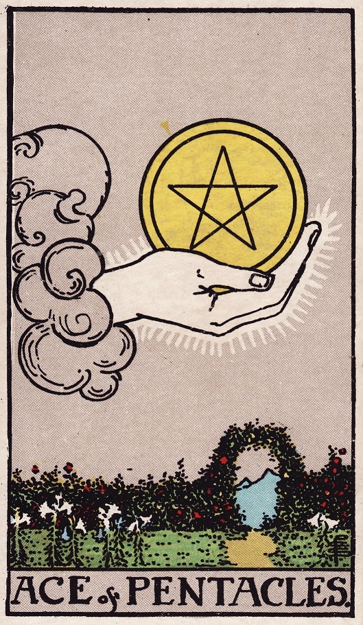 ace of pentacles