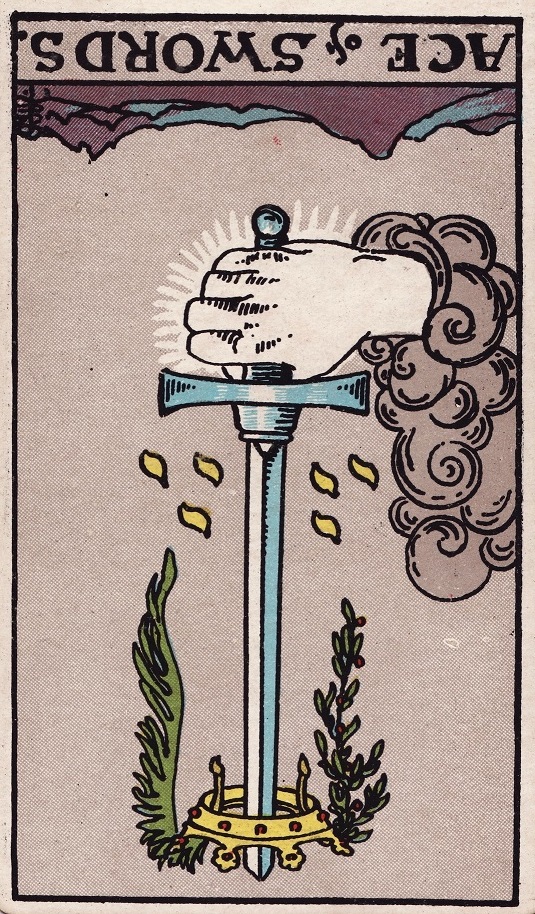 Ace of Swords Tarot Card Reversed Meaning