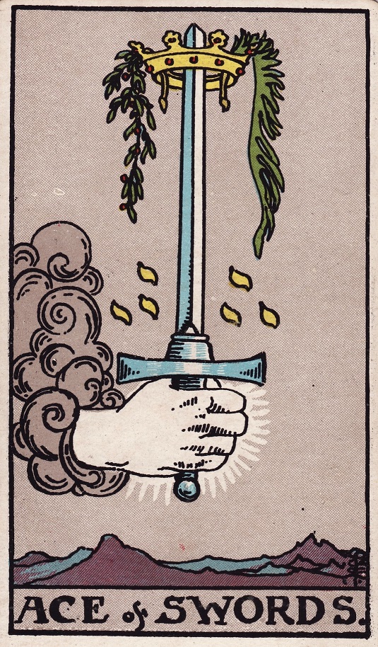 Ace of Swords Tarot Card Upright Meaning