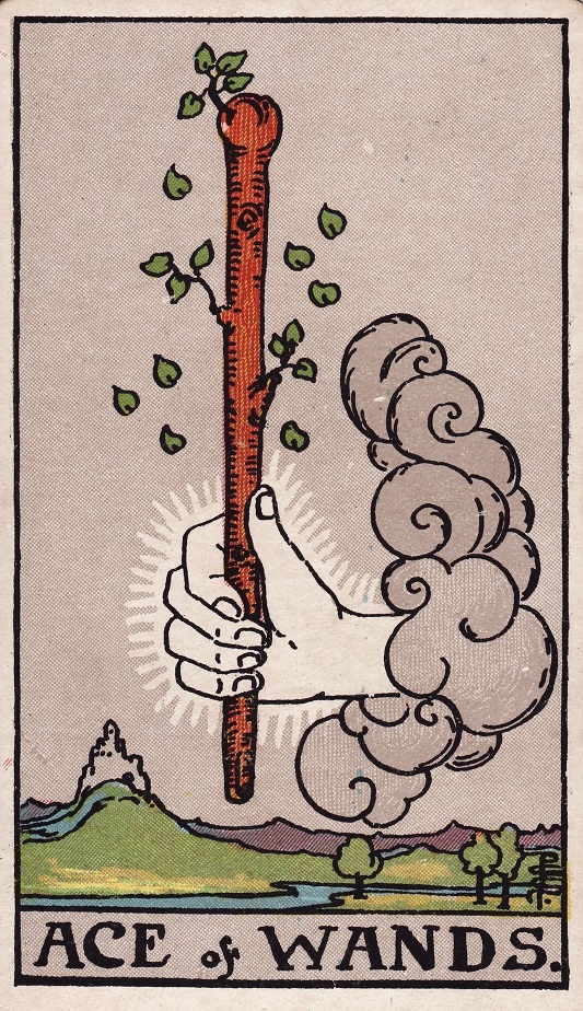 Ace of Wands Tarot Card Upright Meaning