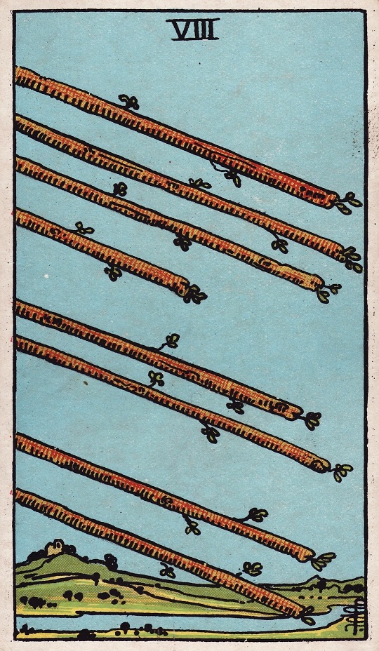 eight of wands