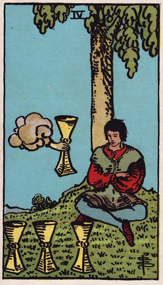 four of cups