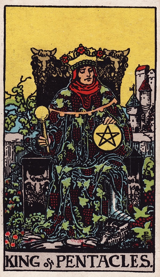 King of Pentacles Tarot Card Upright Meaning