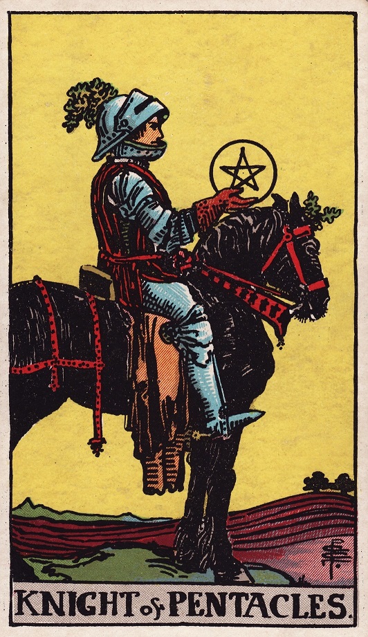Knight of Pentacles Tarot Card Upright Meaning