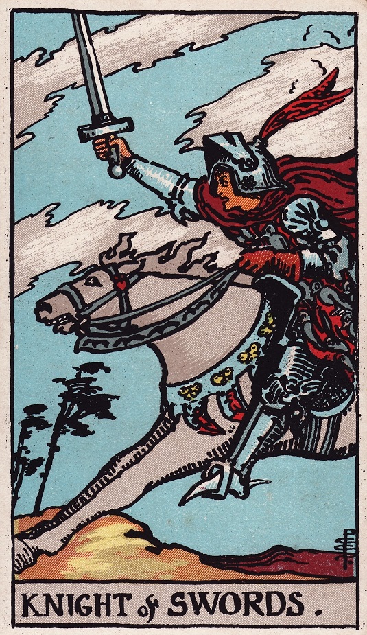 Knight of Swords Tarot Card Upright Meaning