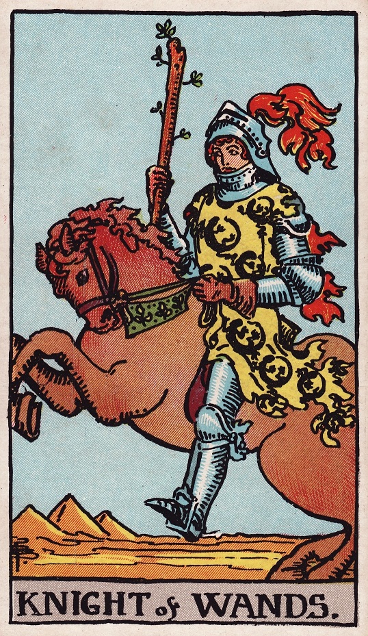 Knight of Wands Tarot Card Upright Meaning