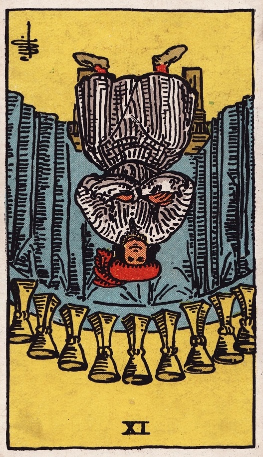 Nine of Cups Tarot Card Reversed Meaning
