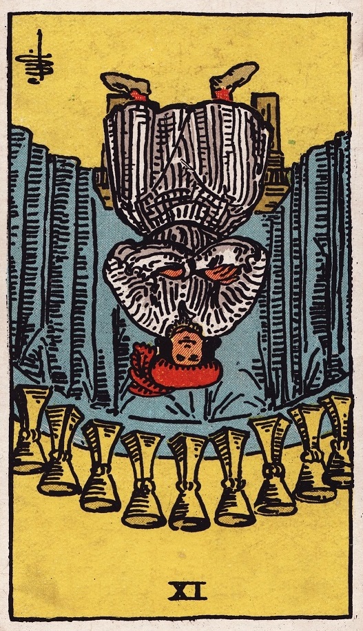 nine of cups reversed