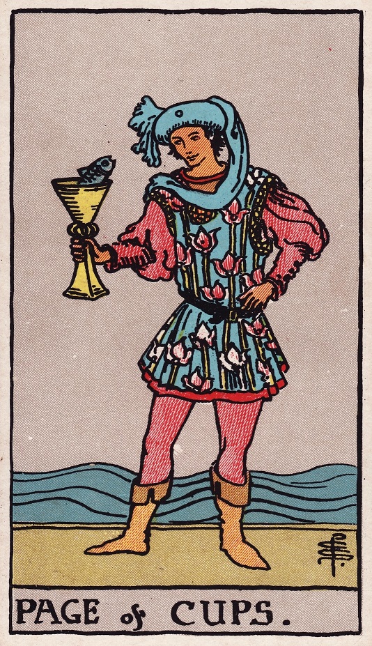 Page of Cups Tarot Card Upright Meaning