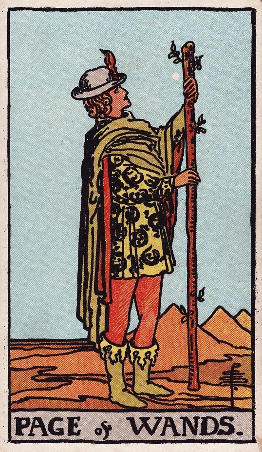 Page of Wands Tarot Card Upright Meaning