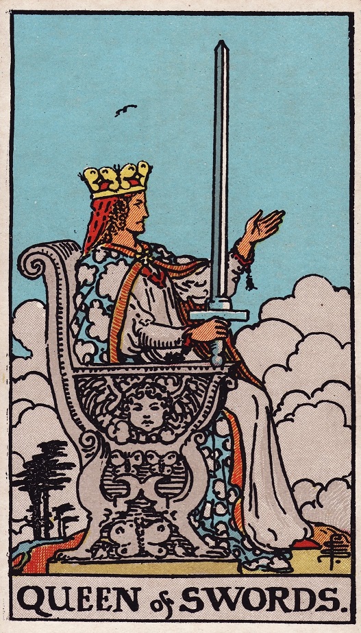 Queen of Swords Tarot Card Upright Meaning
