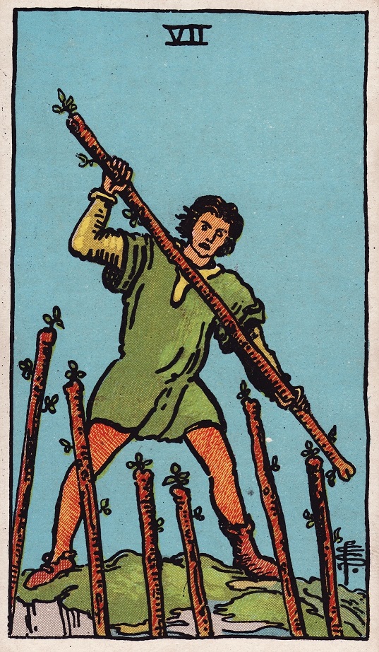 seven of wands