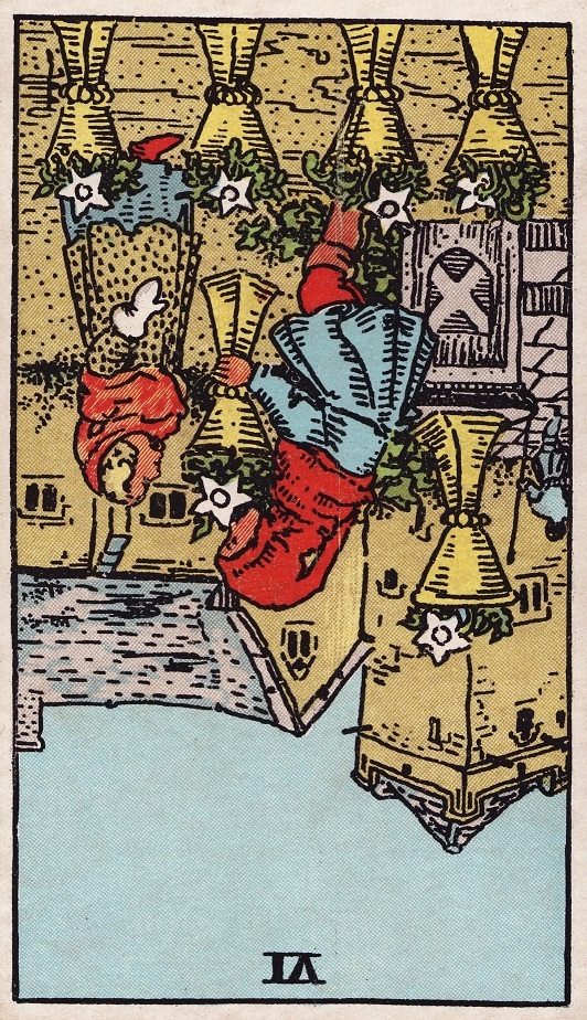 six of cups reversed