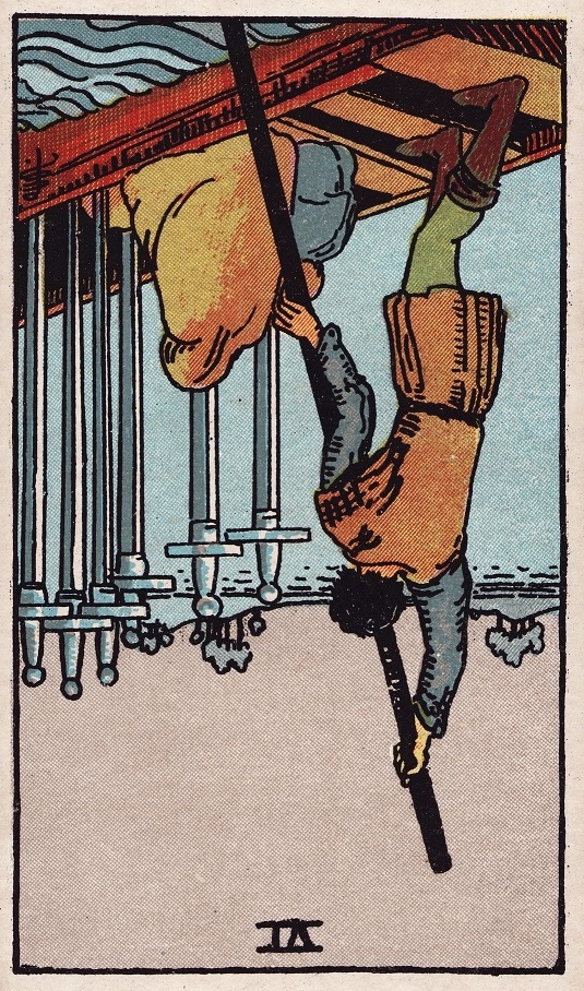 six of swords reversed