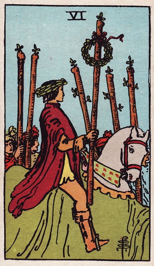 Six of Wands Tarot Card Upright Meaning