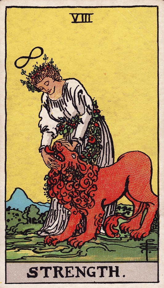 Strength Tarot Card Upright Meaning