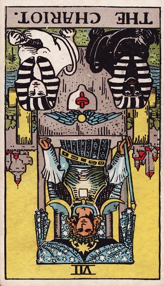 The Chariot Tarot Card Reversed Meaning