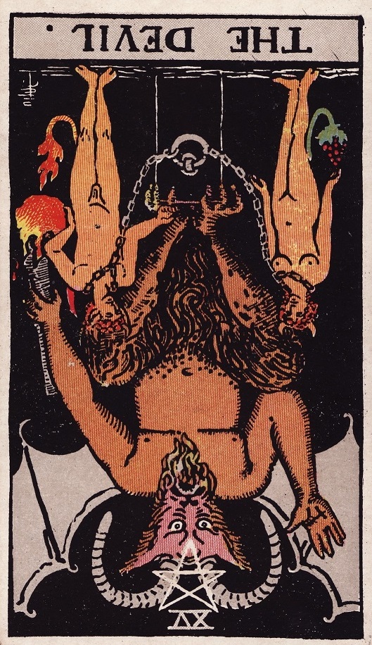 The Devil Tarot Card Reversed Meaning