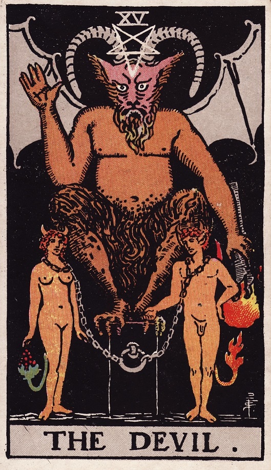 The Devil Tarot Card Upright Meaning
