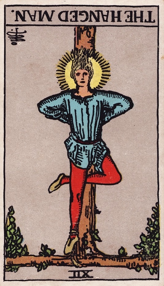 the hanged man reversed