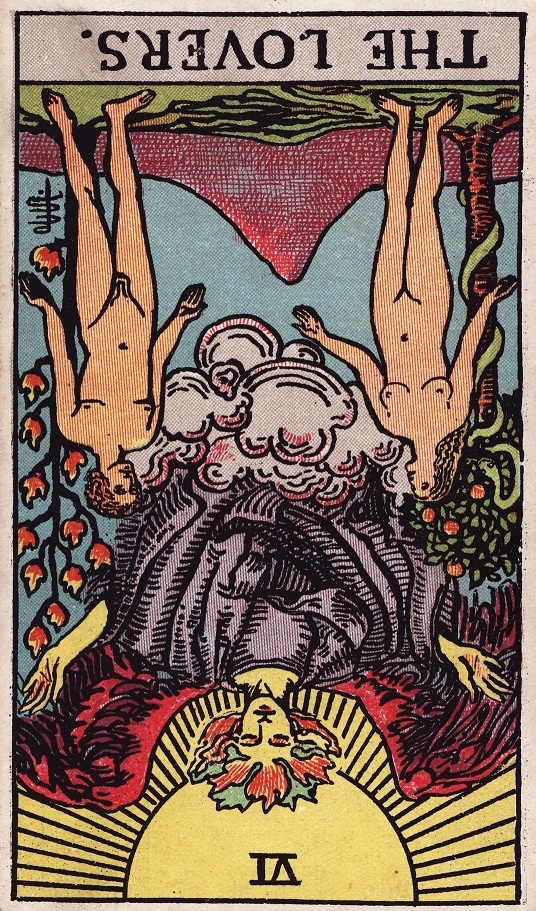 The Lovers Tarot Card Reversed Meaning