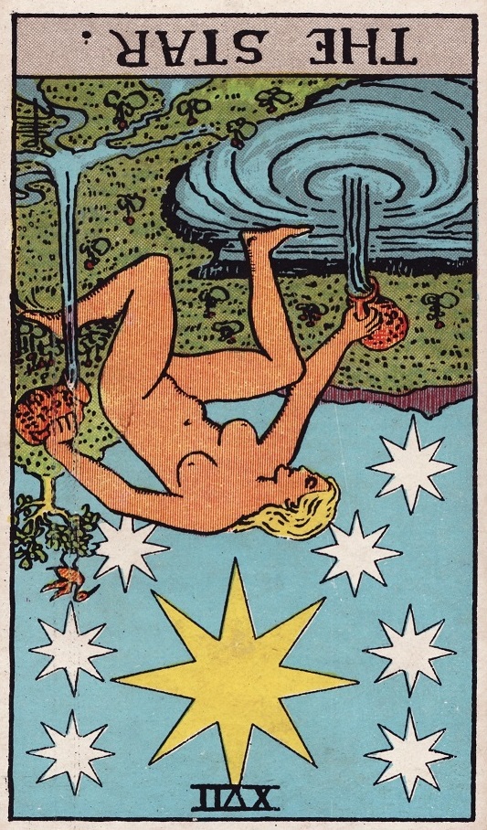 The Star Tarot Card Reversed Meaning