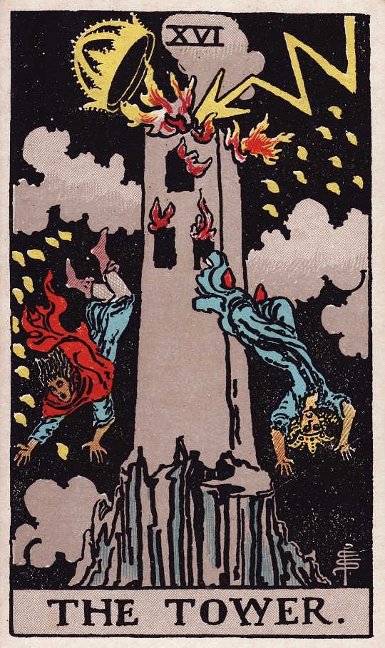 The Tower Tarot Card Upright Meaning