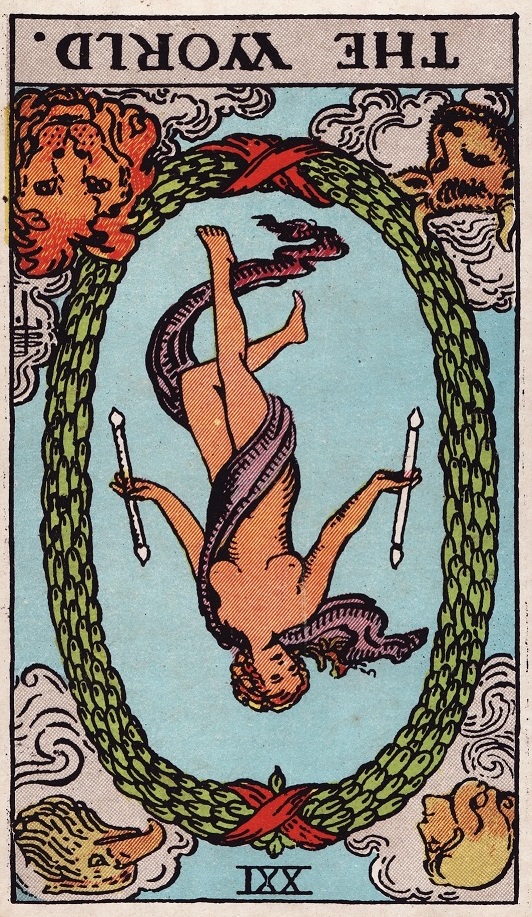 The World Tarot Card Reversed Meaning