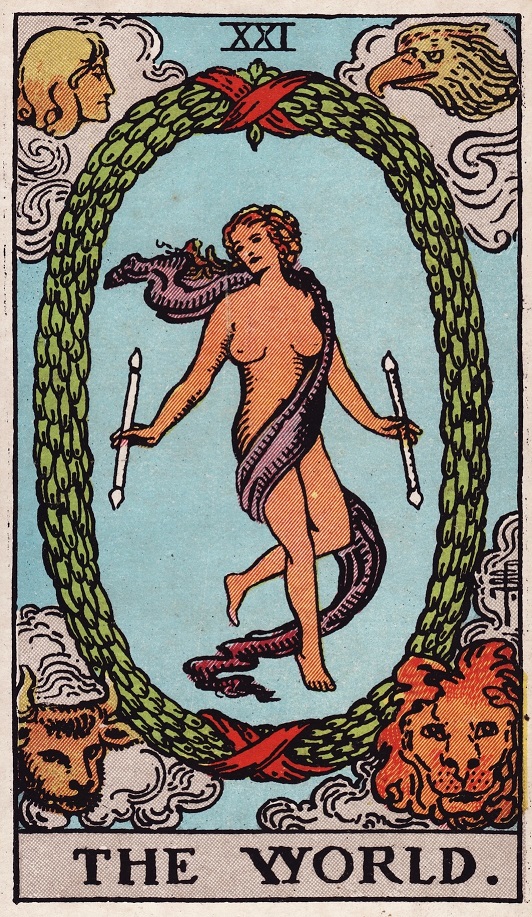 The World Tarot Card Upright Meaning