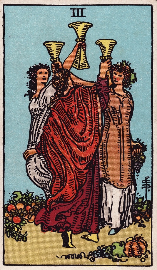 three of cups