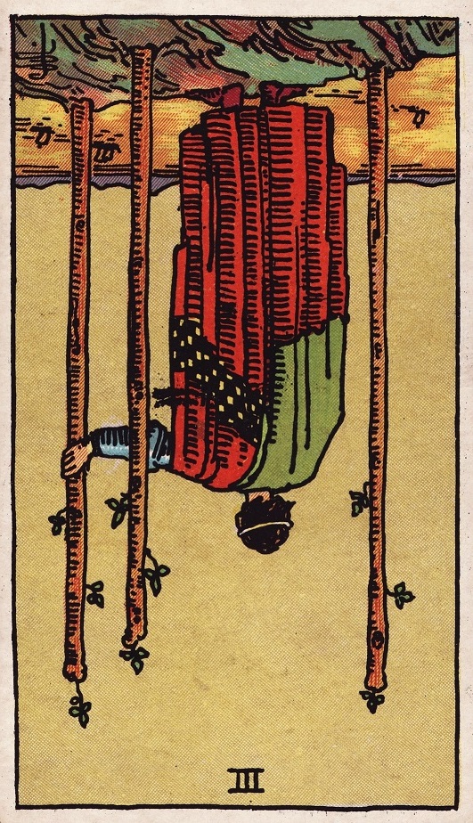 Three of Wands Tarot Card Reversed Meaning