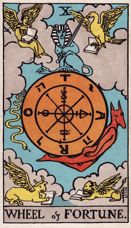 Wheel of Fortune Tarot Card Upright Meaning