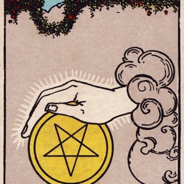 ab ace of pentacles reversed