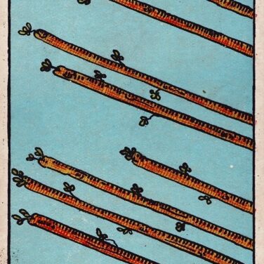ab eight of wands reversed