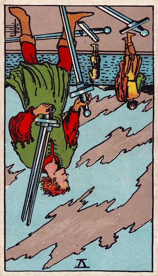 five of swords reversed personality