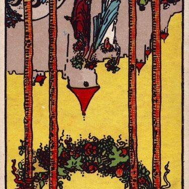 ab four of wands reversed