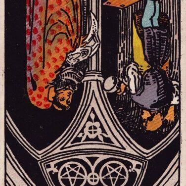 ab three of pentacles reversed