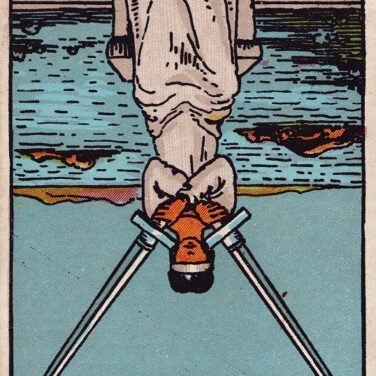 ab two of swords reversed