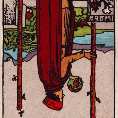 ab two of wands reversed