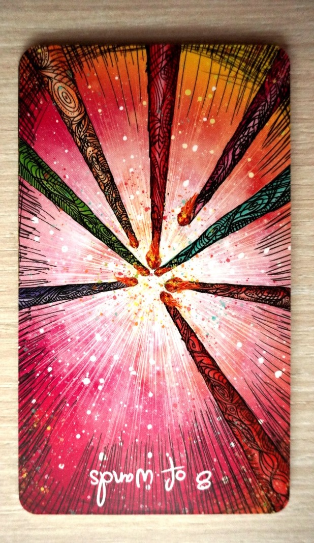 Eight of Wands Reversed