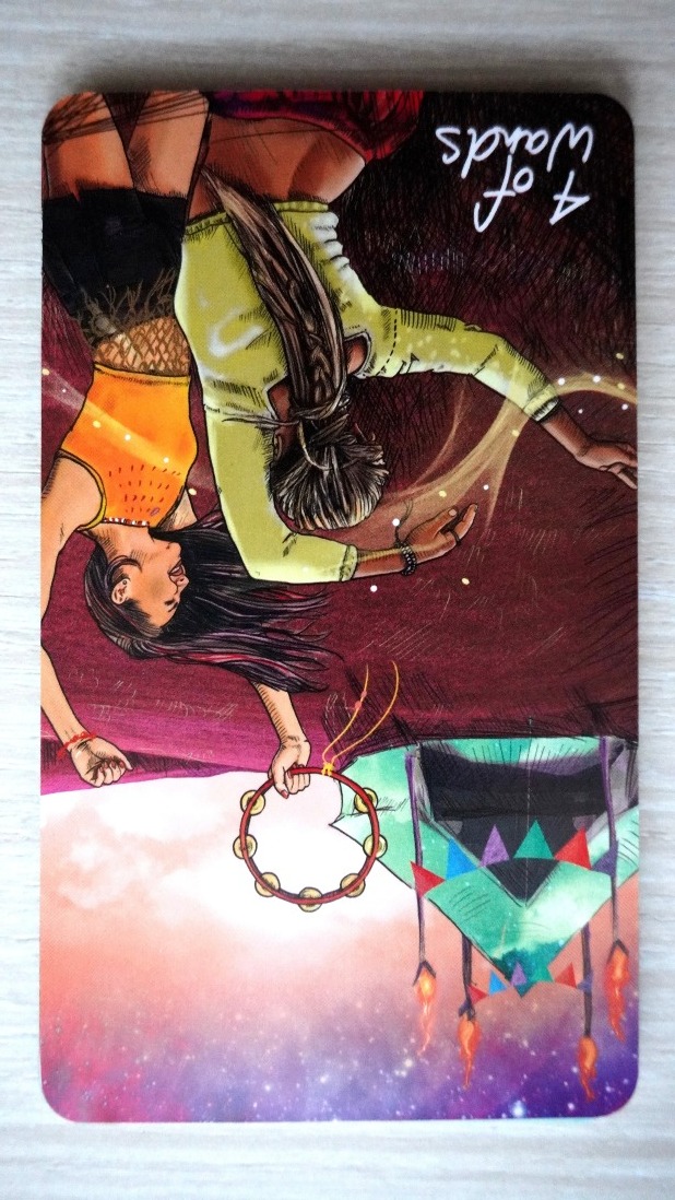 Four of Wands Reversed