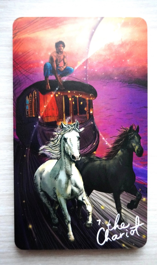 The Chariot Tarot Card Light Seer's Deck