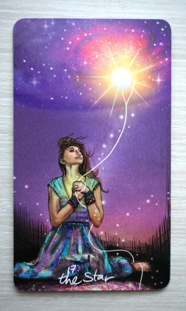 The Star Tarot Card Light Seer's Deck