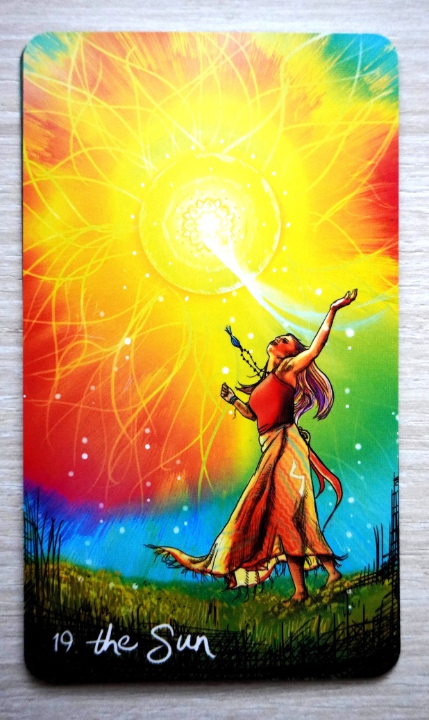 The Sun Tarot Card Light Seer's Deck