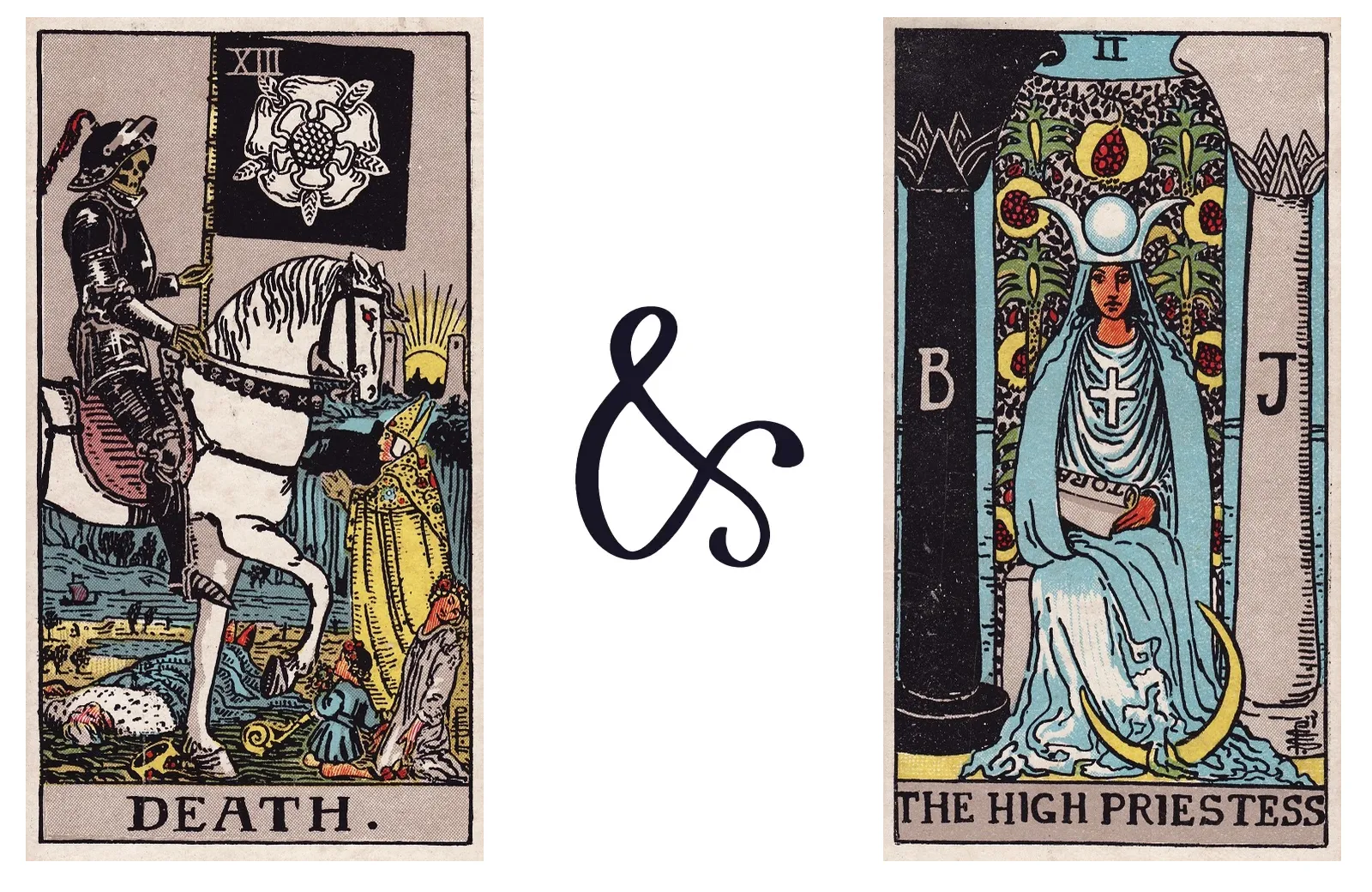 Death and The High Priestess