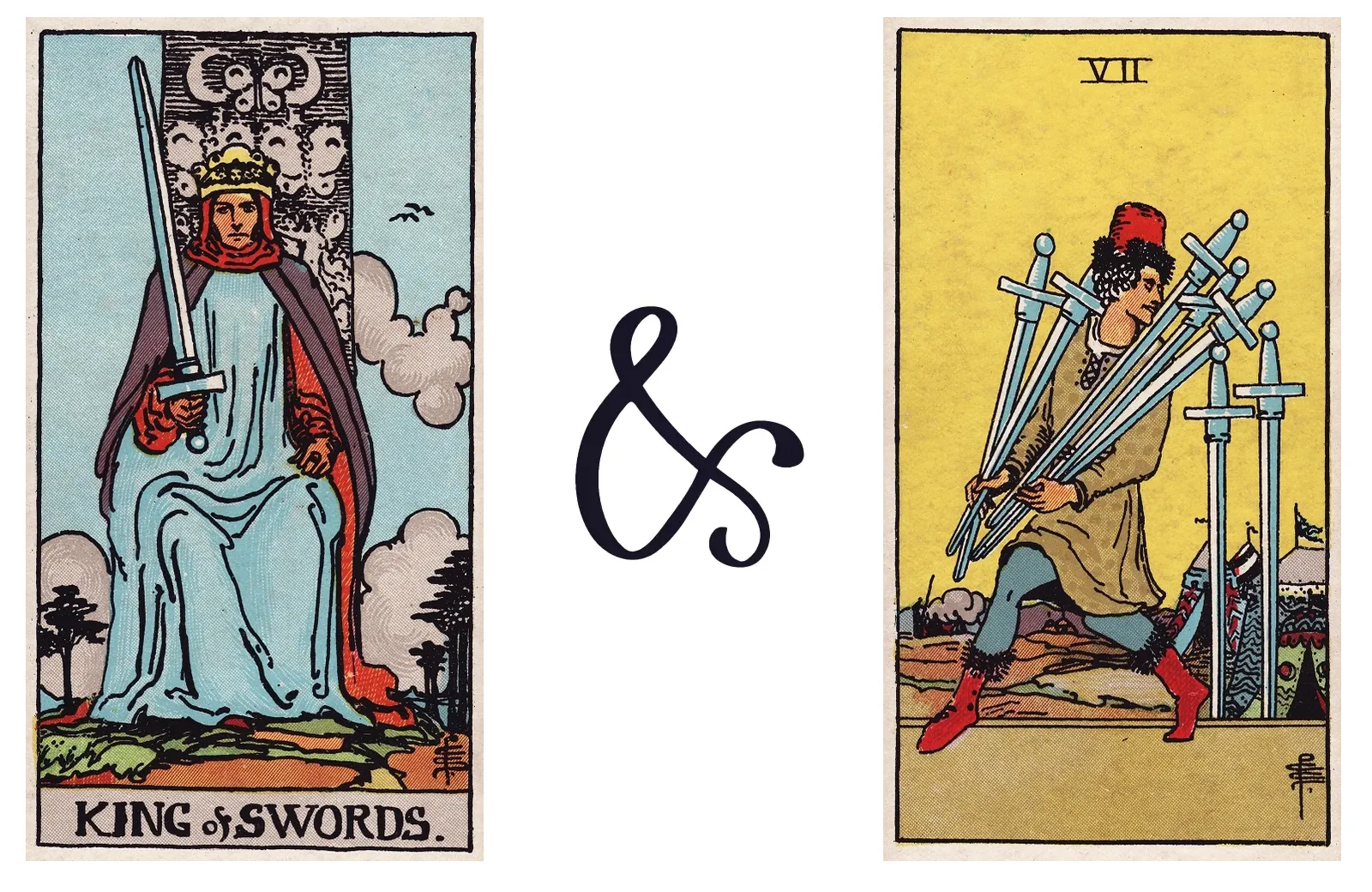 King of Swords and Seven of Swords