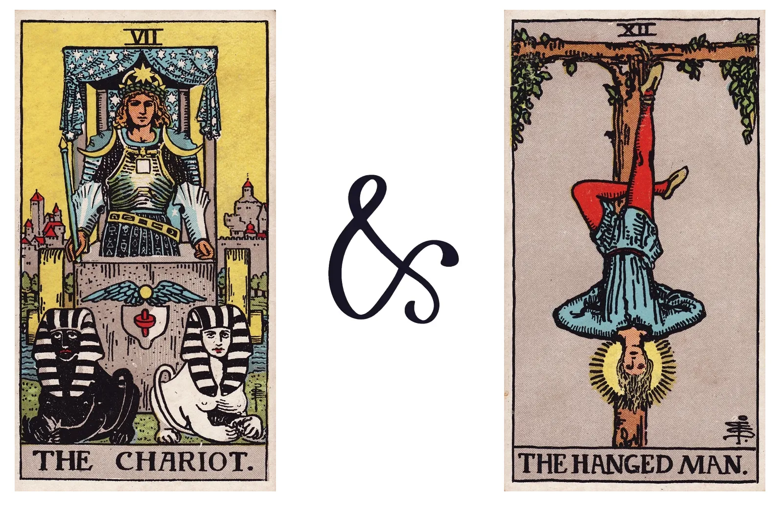 The Chariot and The Hanged Man