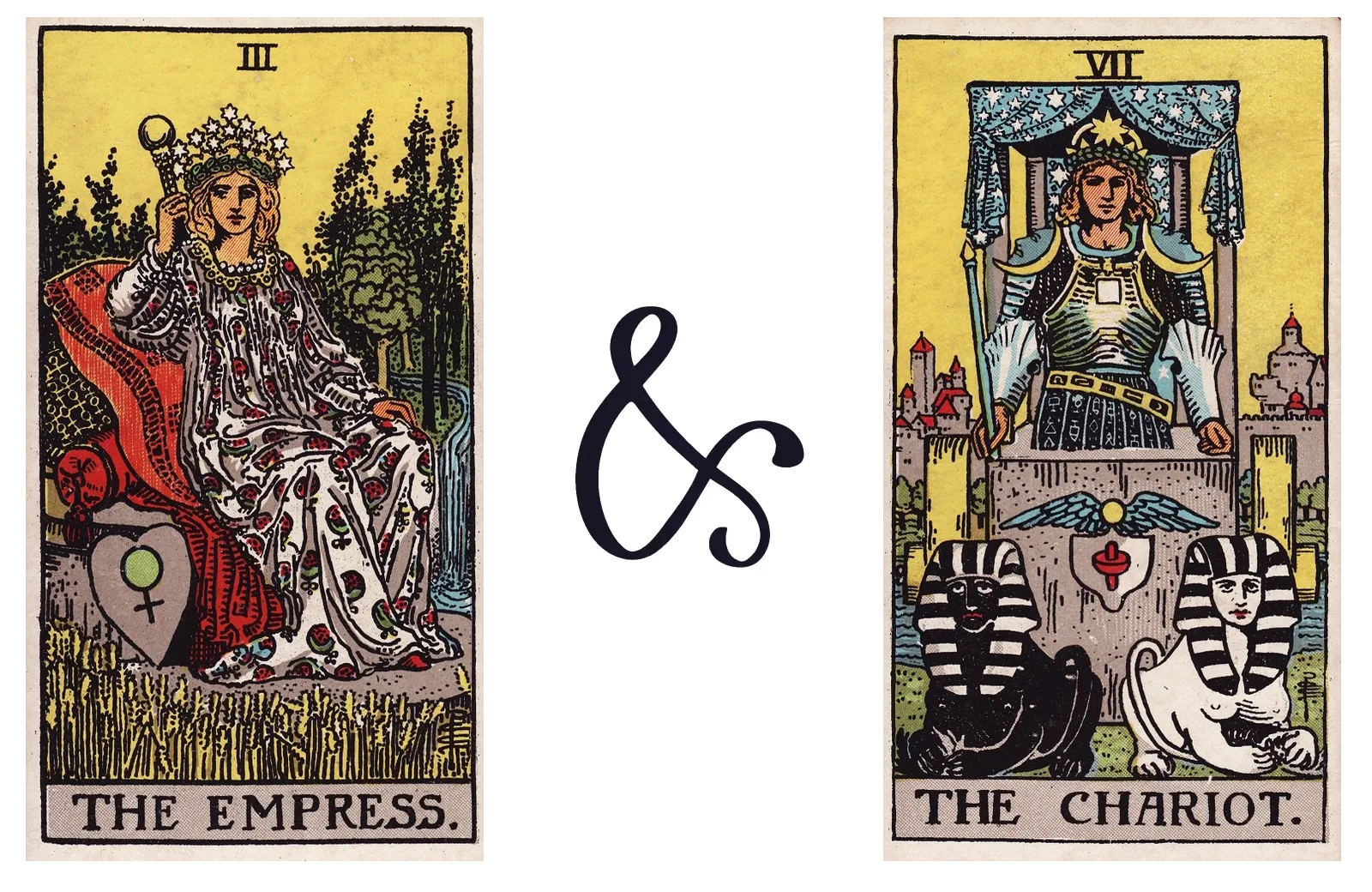 The Empress and The Chariot