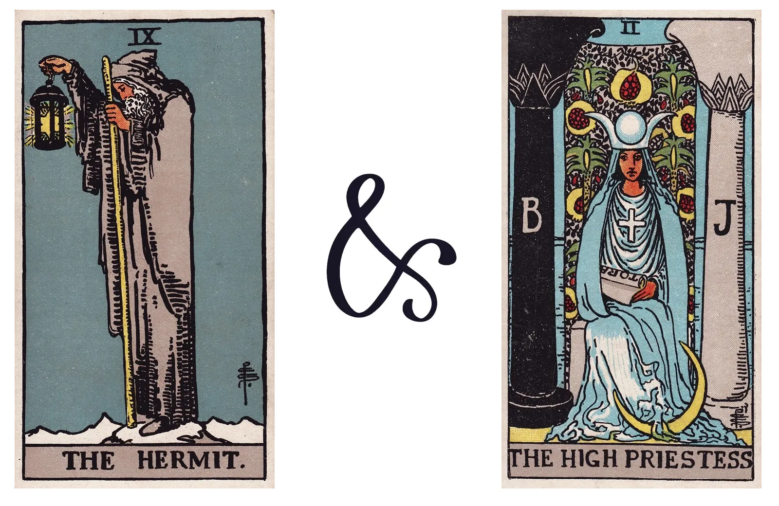 The Hermit and The High Priestess