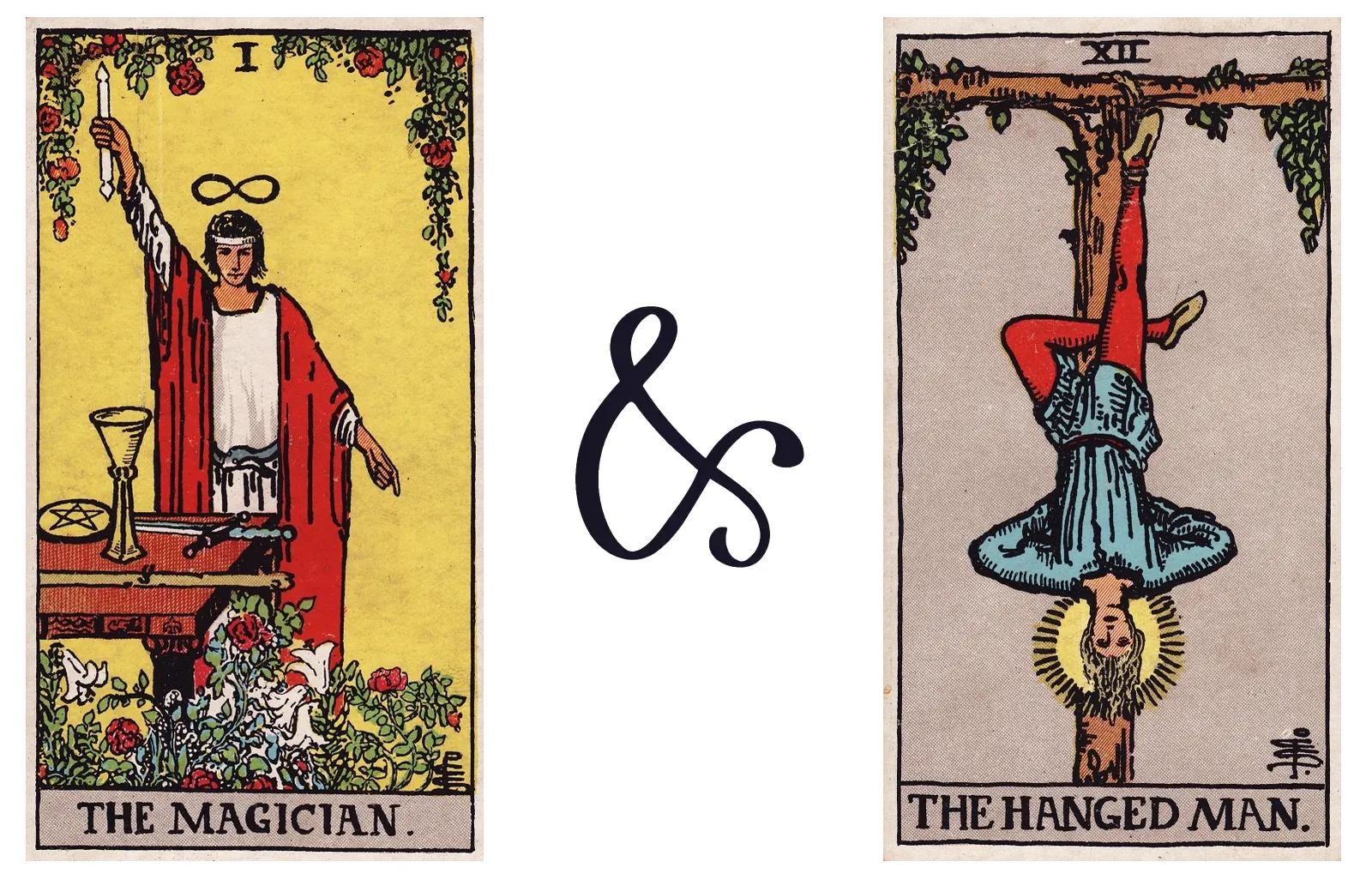 The Magician and The Hanged Man